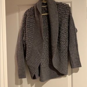 Rosie Pope chunky knit open sweater